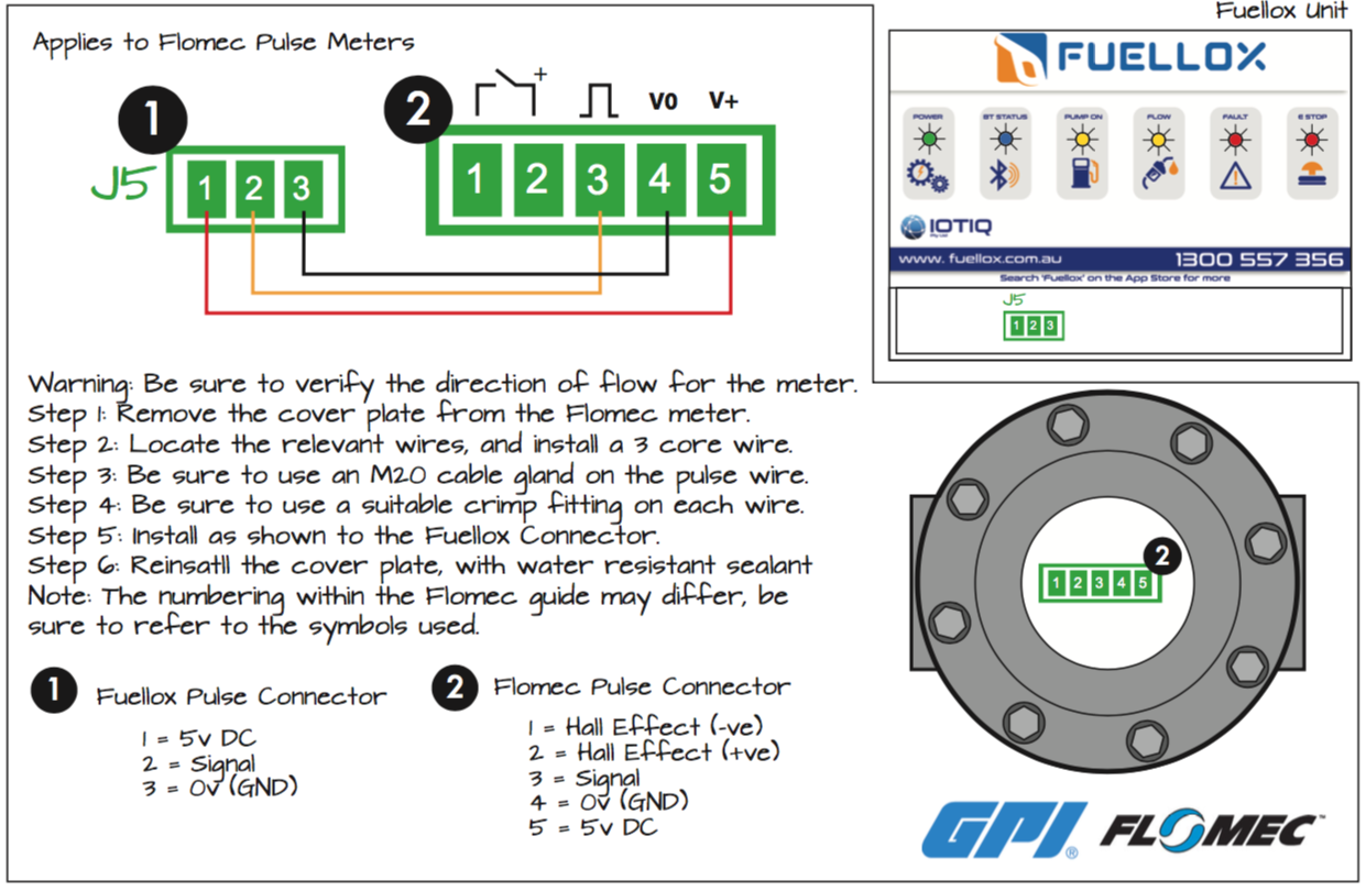 flomec reed switch wiring diagram